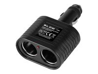 Rozgałęźnik Zapalniczki samochodowej 1xWTYK/2xGNIAZDO CS-23