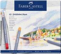KREDKI AKWARELOWE GOLDFABER 48SZT W OPAK. METAL