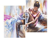 80X70CM TANCERKA DUO OBRAZ