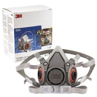Maska 3M 6300 L do Oprysków Pestycydy Herbicydy Oryginalna Półmaska 3M Oryg