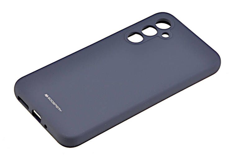 Etui Mercury Goospery Silicone do Samsung Galaxy A54 5G granatowy zdjęcie 1