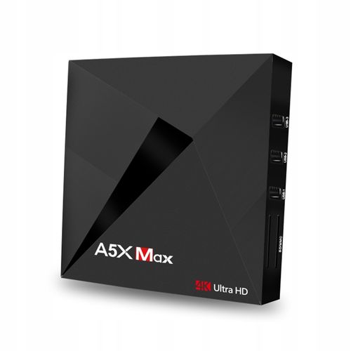 SMART TV BOX A5X MAX Android 9 Pie 4/32GB 4K UHD na Arena.pl