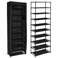 SZAFKA NA BUTY TEKSTYLNA SKŁADANA REGAŁ STOJAK PÓŁKI SŁUPEK ORGANIZER