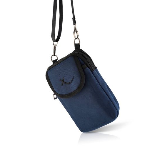 granatowa saszetka męska na ramię z cordury sp-03-db na Arena.pl