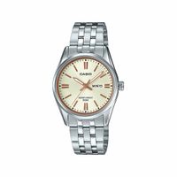 Zegarek Damski Casio LADY DAY & DATE - CHAMPAGNE (Ø 30 mm)