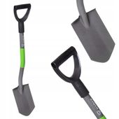 KADAX Łopata Szpadel Ostry 84cm metalowy Ogrodowy Saperka Ergo sztychówka