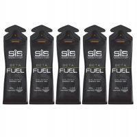 SIS ŻEL ENERGETYCZNY 5x60ml BETA FUEL ENERGY | Orange/Pomarańczowy