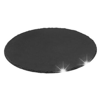 Talerz obrotowy łupek 32 cm czarny
