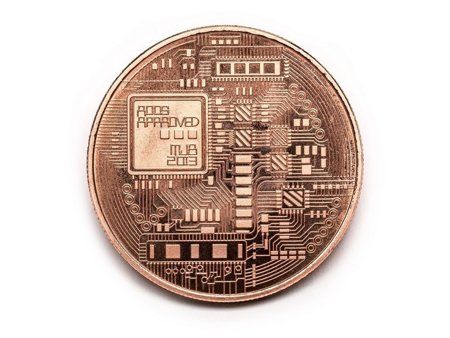 BITCOIN BTC W KAPSLU-MONETA KOLEKCJONERSKA zdjęcie 2