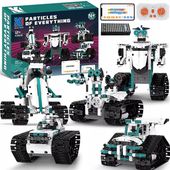 ZESTAW KLOCKÓW TECHNIK ROBOT EDUKACYJNY ZDALNIE STEROWANY 13w1 PROGRAMOWANY
