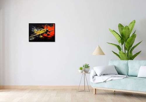 Plakat 59,4x42cm Barwny Przelot na Arena.pl
