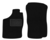 Dywaniki przednie welurowe do: Opel Astra F 1991-2002 czarne