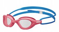 Okulary pływackie na basen treningowe dla dzieci Arena 365 Clear Red