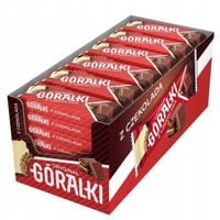 Góralki z czekoladą Wafelki w polewie kakaowej 45g x 36 sztuk