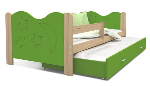 Łóżko dla dzieci MIKOŁAJ P2 190x80 + szuflada + materac na Arena.pl