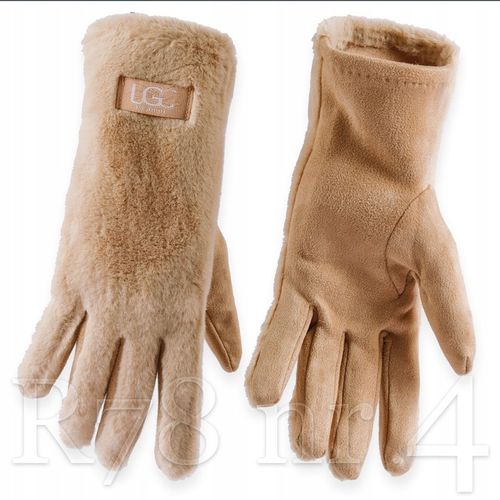 Rękawiczki damskie DOTYKOWE zimowe ocieplane do telefonu DUŻO KOLORÓW na Arena.pl