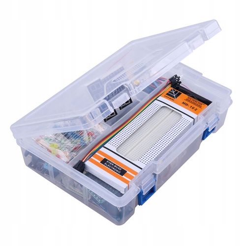 ZESTAW STARTOWY DO NAUKI PROGRAMOWANIA DO ARDUINO DLA POCZĄTKUJĄCYCH XXL na Arena.pl