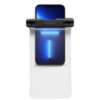 spigen a601 universal waterproof case crystal clear