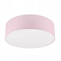 PLAFON LAMPA SUFITOWA LAMKUR VIVIAN 48567 RÓŻOWY / BIAŁY
