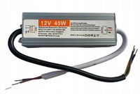 2 x ZASILACZ HERMETYCZNY WODOODPORNY LED 12V 45W IP67