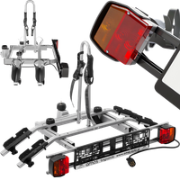 BAGAŻNIK ROWEROWY NA HAK Amos Tytan 2 rowery UCHYLANY ZAMYKANY UDŹWIG 75KG