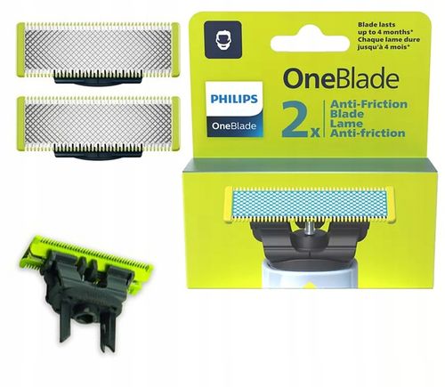Oryginalne ostrza do golarki Philips OneBlade 2szt QP 220 QP220/51 na Arena.pl