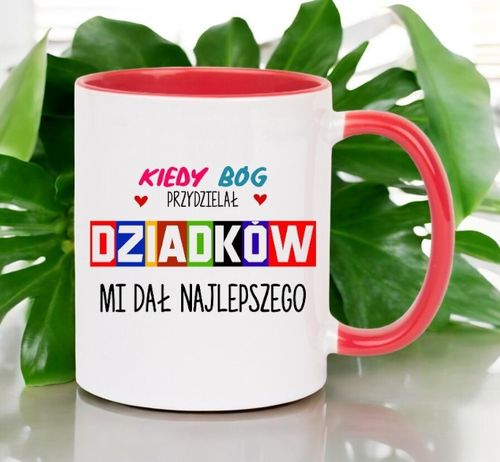 KUBEK Z NADRUKIEM ŚMIESZNY PREZENT DZIEŃ DZIADKA URODZINY IMIENINY DZIADEK na Arena.pl