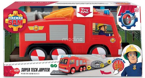 Strażak Sam Jupiter Super Tech Wóz Strażacki Simba 3096001 na Arena.pl