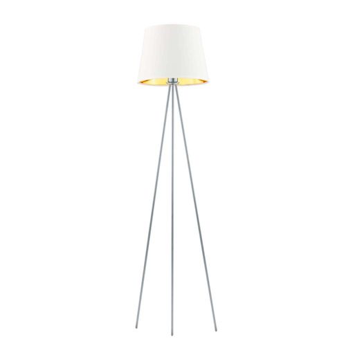 Podłogowa lampa stojąca RENO GOLD tripod na Arena.pl