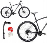 ROWER GÓRSKI MTB 29 ROMET RAMBLER R9.4 SHIMANO OŚWIETLENIE I STOPKA GRATIS