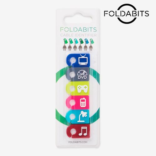 Identyfikator do kabli Foldabits (6 szt) na Arena.pl