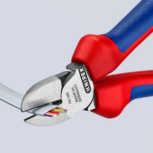 szczypce tnące boczne 160mm, powlekane - kn 70 02 160 na Arena.pl