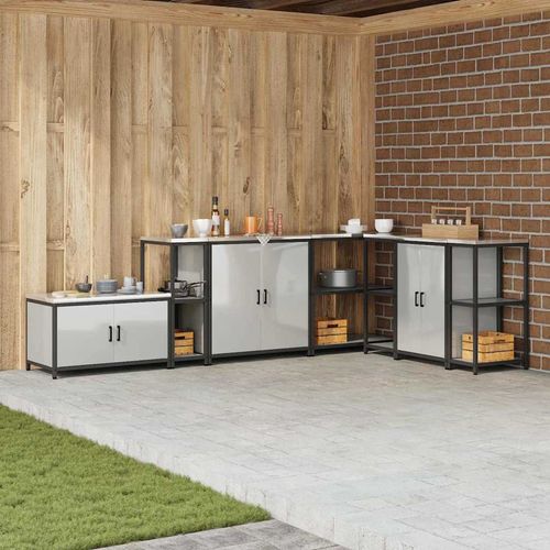 Półka do przechowywania w kuchni Srebrny Stal ocynkowana na Arena.pl