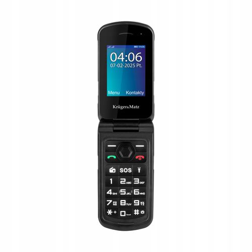 Telefon Kruger&Matz Iron 5 Flip 4G Bluetooth Dual Sim na Arena.pl