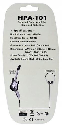 Wzmacniacz słuchawkowy EVER PLAY HPA-101 na Arena.pl