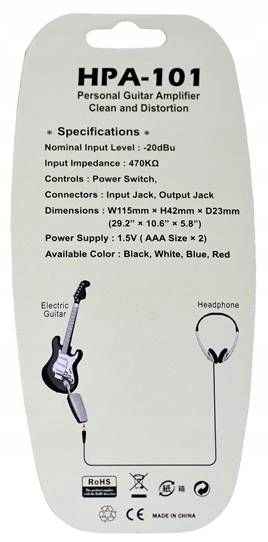 Wzmacniacz słuchawkowy EVER PLAY HPA-101 zdjęcie 3