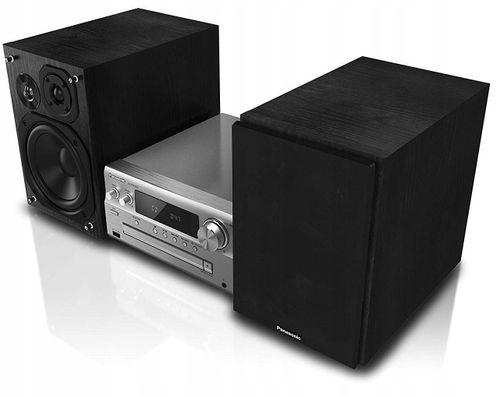 Wieża stereo USB CD FM USB Bass Reflex BLUETOOTH pilot Panasonic na Arena.pl