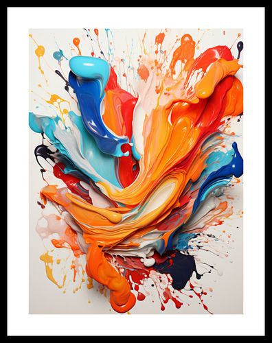 Plakat 30x40cm Taneczne Fale na Arena.pl