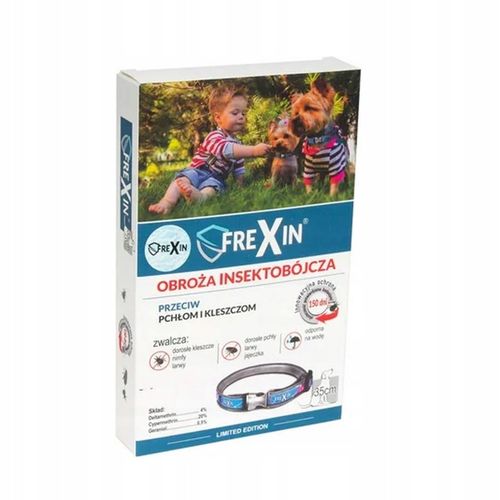 Obroża na pasożyty FREXIN dla Psów - 35 cm na Arena.pl