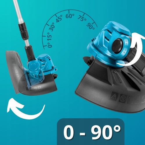 PODKASZARKA AKUMULATOROWA KOSA WYKASZARKA DO TRAWY MOCNA KOSIARKA 2X na Arena.pl