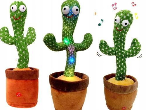 ŚPIEWAJĄCY TAŃCZĄCY KAKTUS WESOŁY POWTARZA ZABAWKI na Arena.pl