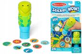 Sticker WOW Stempelki naklejkam żółw zestaw 300szt naklejek książka
