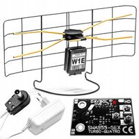 ANTENA POKOJOWA dvbt2 Wewnętrzna Zewnętrzna WE1 NAJMOCNIJESZA TV Naziemna