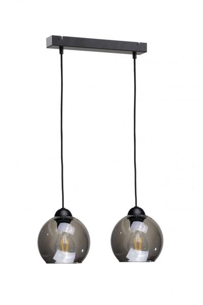Lampa wisząca 2xE27 YUNO BLACK zdjęcie 1