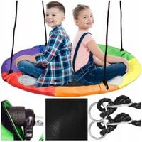 HUŚTAWKA BOCIANIE GNIAZDO DLA DZIECI OGRODOWA WYTRZYMAŁA MOCNA HAMAK