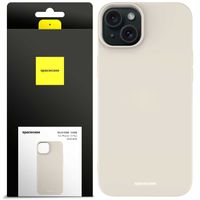 Spacecase Silicone Case Iphone 15 Plus Bone