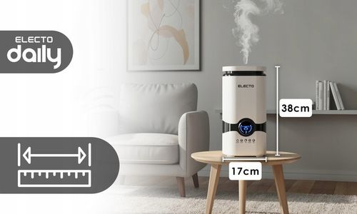 NAWILŻACZ POWIETRZA DYFUZOR JONIZATOR 4L AROMATERAPIA PILOT + 12 na Arena.pl