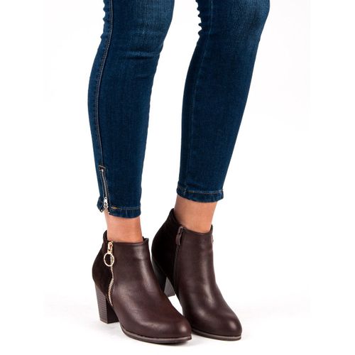 Jesienne Brązowe Botki r.39 na Arena.pl