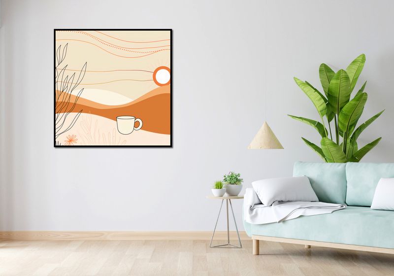 Plakat 100x100cm Ranna Pora zdjęcie 4