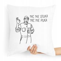 Poduszka Prezent Dla Mechanika Nic Nie Stuka Z Nadrukiem Ze Zdjęciem